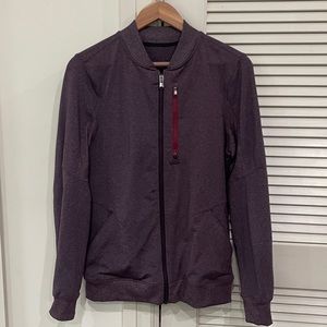 Men’s Purple Track Performance Jacket - Small